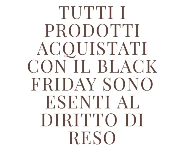 ‼️ Purtroppo ci siamo trovate costrette a imporre questa regola per via di situazioni spiacevoli in cui ci siamo già trovate in passato…

𝗔𝗖𝗤𝗨𝗜𝗦𝗧𝗔𝗧𝗘 𝗤𝗨𝗔𝗡𝗗𝗢 𝗦𝗜𝗘𝗧𝗘 𝗦𝗜𝗖𝗨𝗥𝗘 𝗗𝗘𝗚𝗟𝗜 𝗔𝗥𝗧𝗜𝗖𝗢𝗟𝗜 𝗦𝗖𝗘𝗟𝗧𝗜!

Non togliamo possibilità a nessuno di fare shopping con questi mega sconti🤩